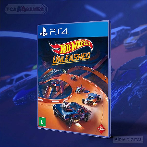 Hot Wheels Unleashed - PS4 Mídia Digital