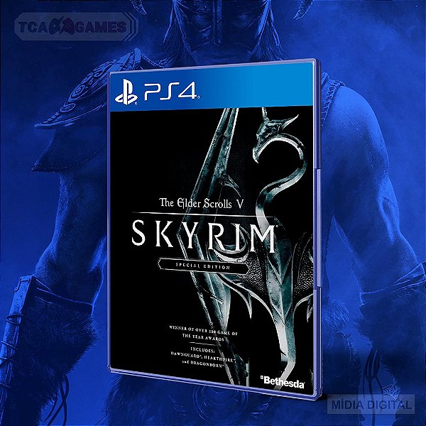The Elder Scrolls V: Skyrim Special Edition - PS4 - Mídia Digital