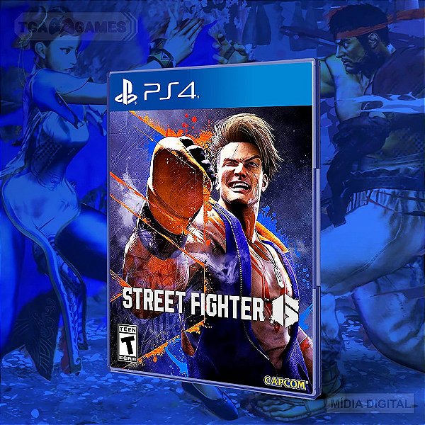 Street Fighter 6 PS4 - Mídia Digital