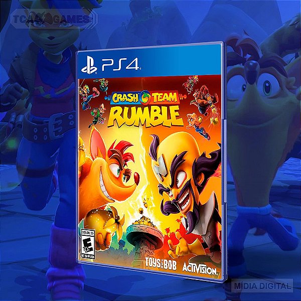 Crash Team Rumble PS4 - Mídia Digital