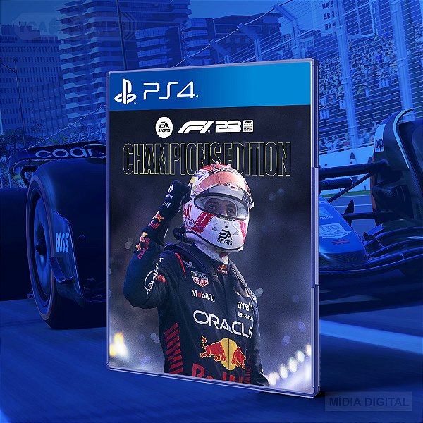 F1 23 PS4 Edição Campeões PS4 - Mídia Digital