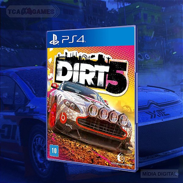 Dirt 5 PS4 - Mídia Digital