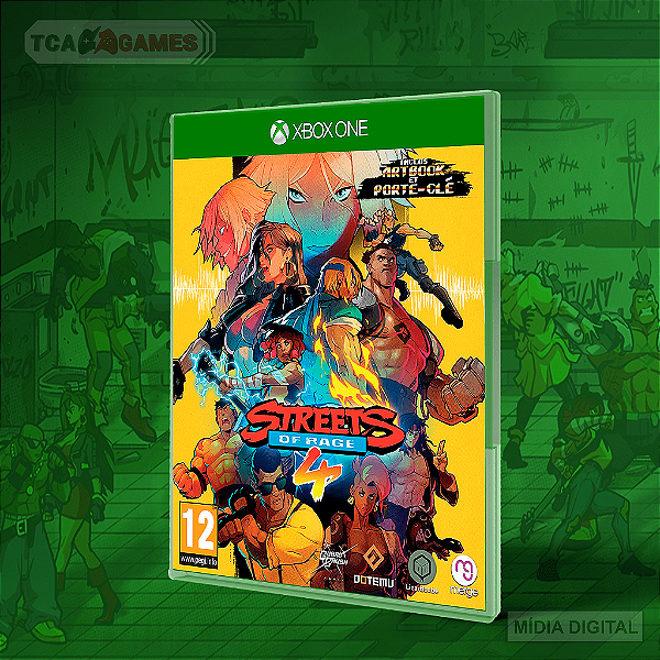 Streets of Rage 4 - Xbox One Mídia Digital