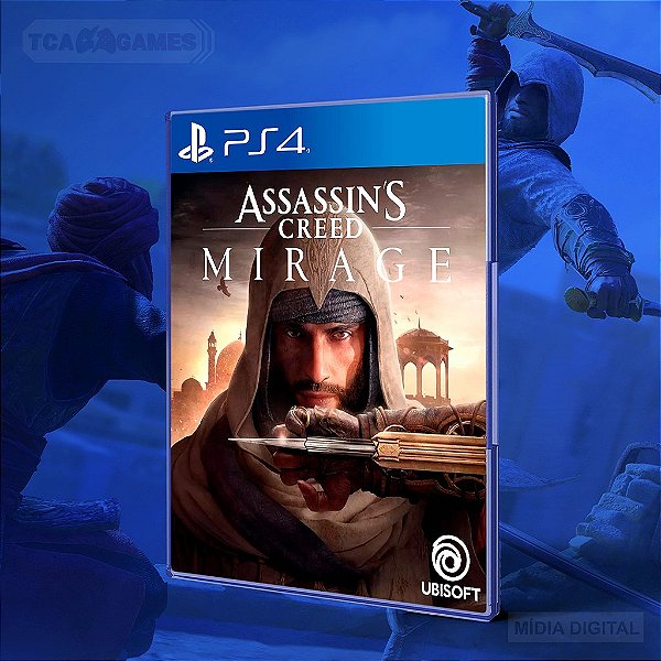 Assassin's Creed® Mirage - PS4 Mídia Digital