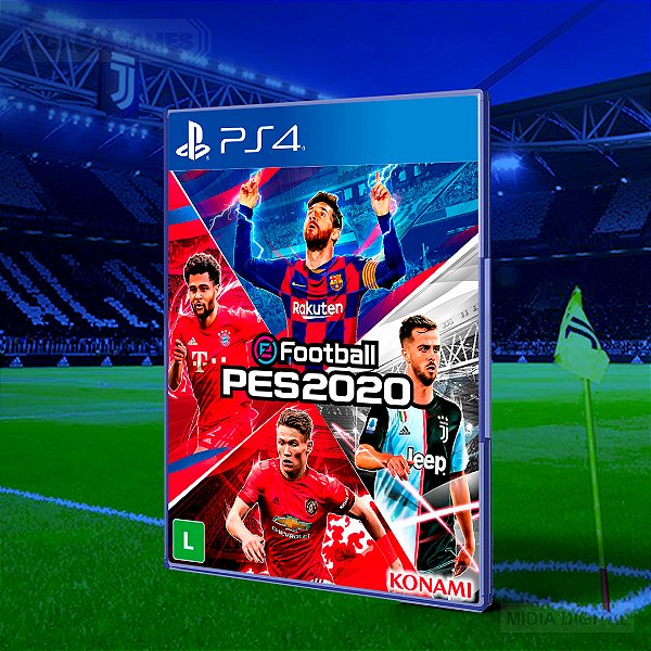 Pes 20 - PS4 Mídia Digital