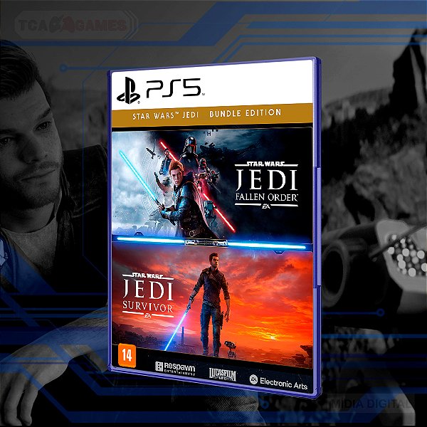 Star Wars Jedi Bundle - Fallen Order - Survivor - PS5 - Mídia Digital