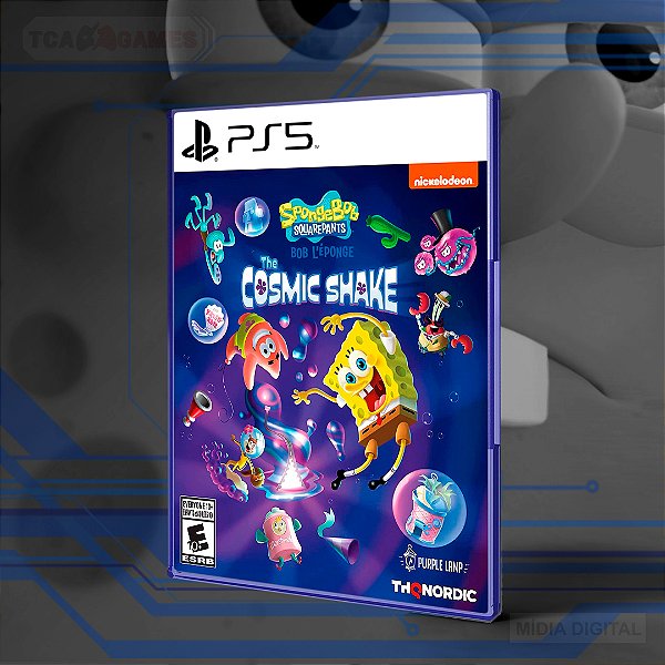 Bob Esponja: The Cosmic Shake - PS5 Mídia Digital