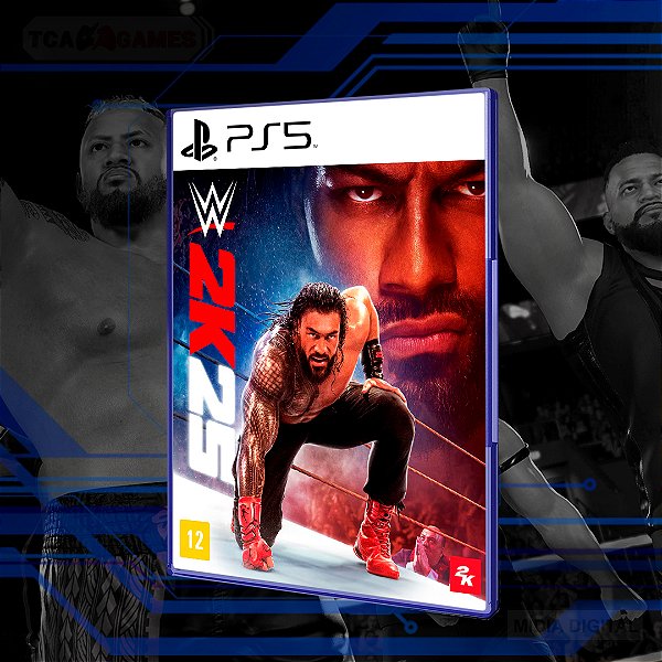 WWE 2K25 - PS5 Mídia Digital