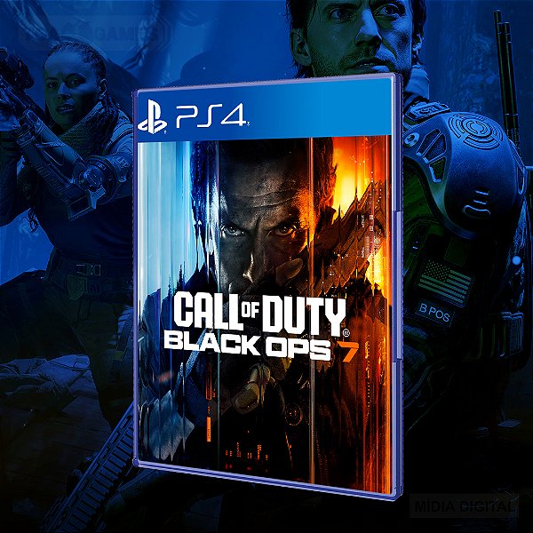 Call of Duty: Black Ops 7 - PS4 Mídia Digital