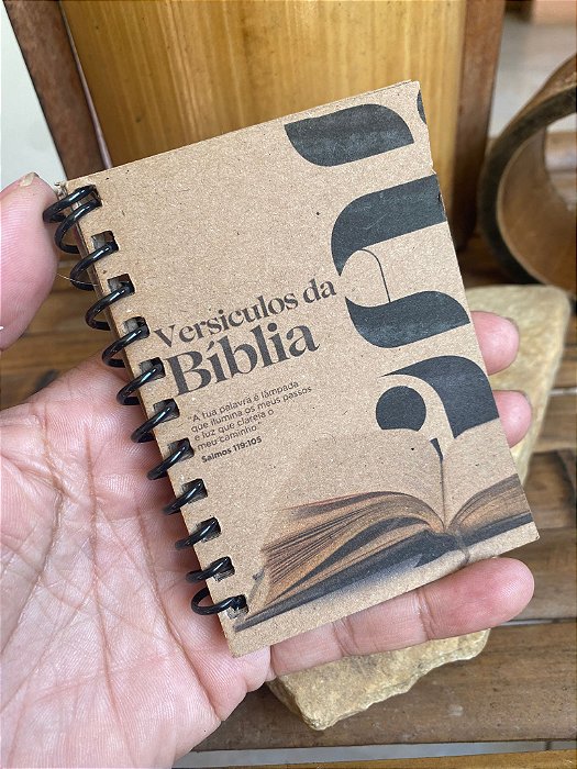 Bloquinho Personalizado com Versiculos da Bliblia Sortidos - 15 unidades