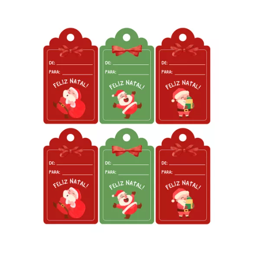 100 Tag Feliz Natal Mimo Cliente