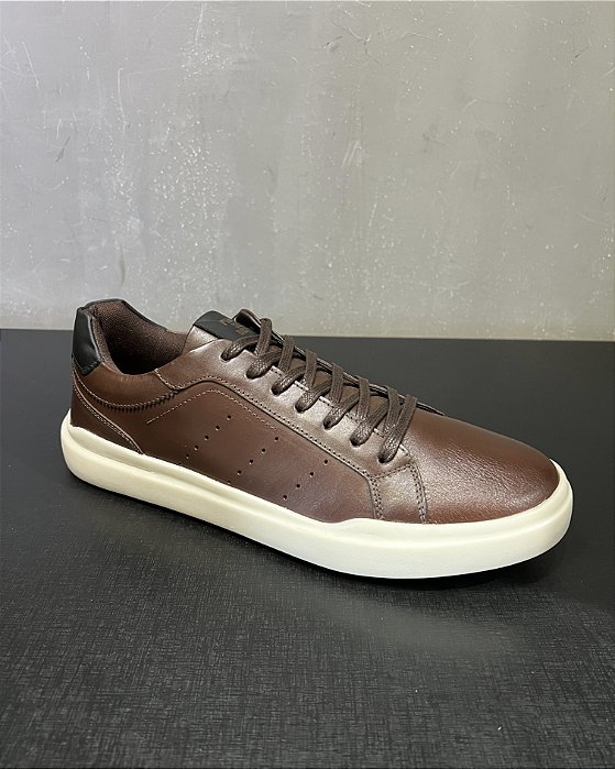 Tênis Casual Masculino Marrom Shelter