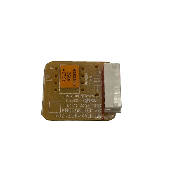 Placa Secundária Cassete Ar-Condicionado LG 9 mil BTUs EBR80305820