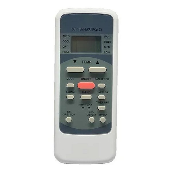 Controle Remoto High Wall  Ar-Condicionado Elgin 9 a 24 mil BTUs