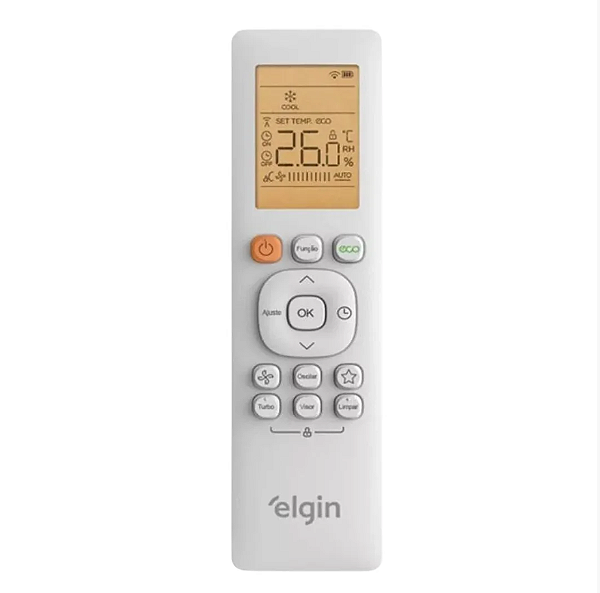 Controle Remoto Ar-Condicionado Elgin ARC124195000501