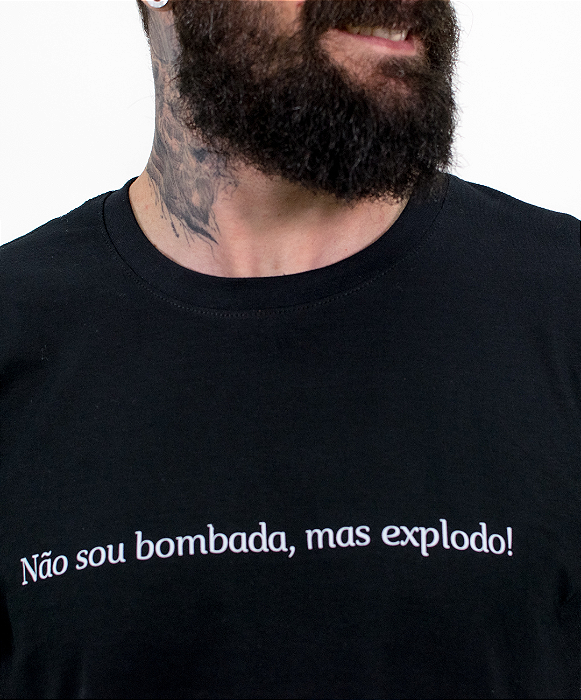 Cropped - Não sou bombada, mas explodo!