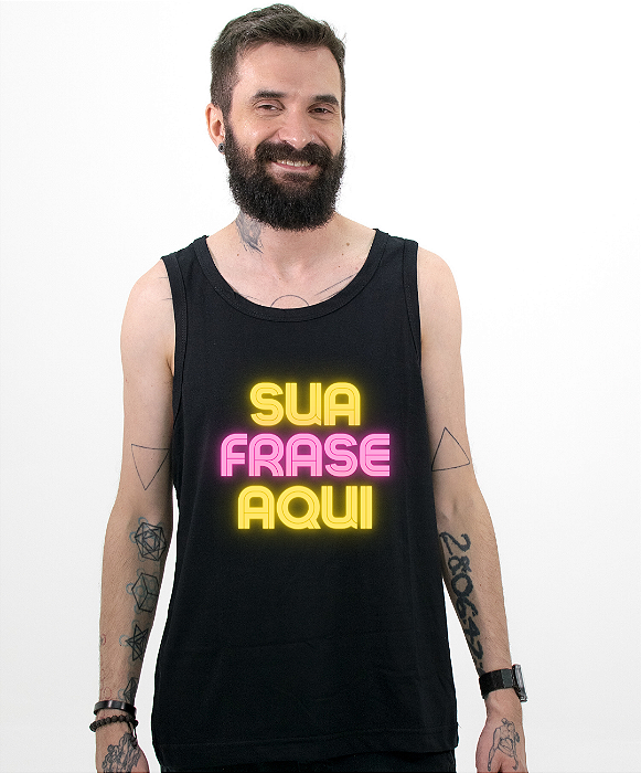 Regata Personalize a sua - Frase até (A) 6 cm x (L) 28 cm