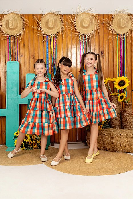 Vestido Xadrez Milena