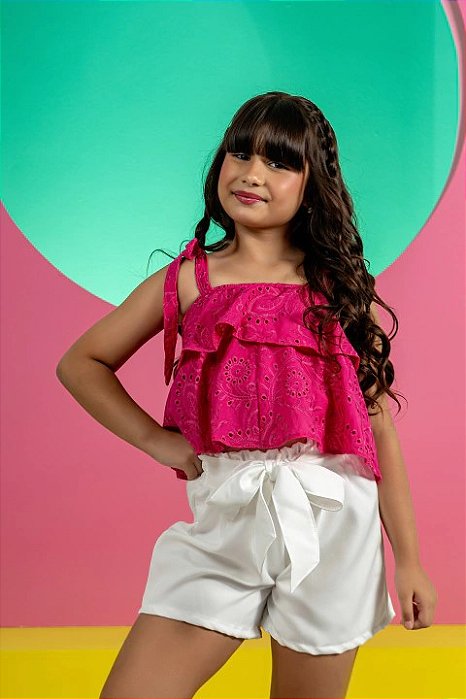 Conjunto Infantil Mili Pink