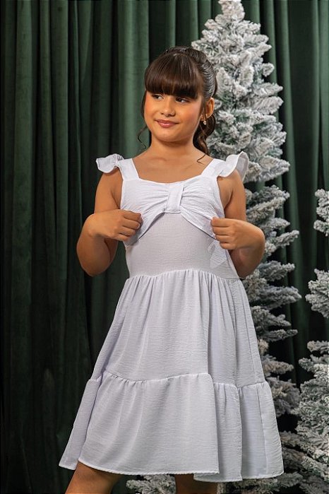 Vestido Mariana Laço Branco