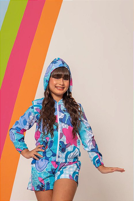 Combinadinho Gabi (Stitch Azul/Rosa)
