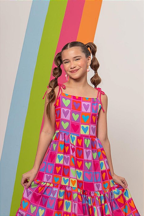 Vestido Infantil Heart