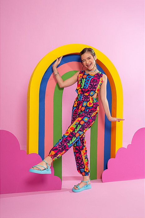 Macacão Infantil Colorê