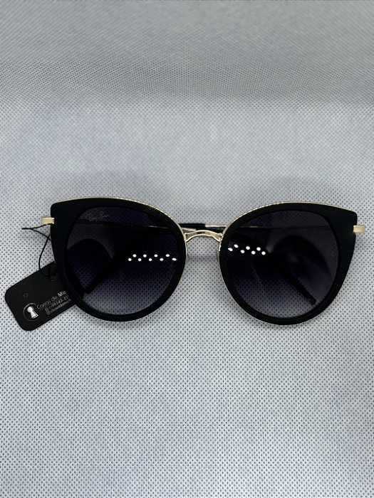 @ Óculo de sol gatinho dourado RB