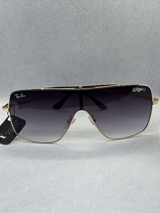 @ Óculos de sol Win dourado rb