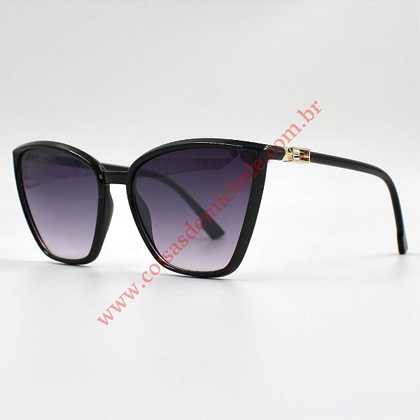 Óculos de sol Alina preto degradê*