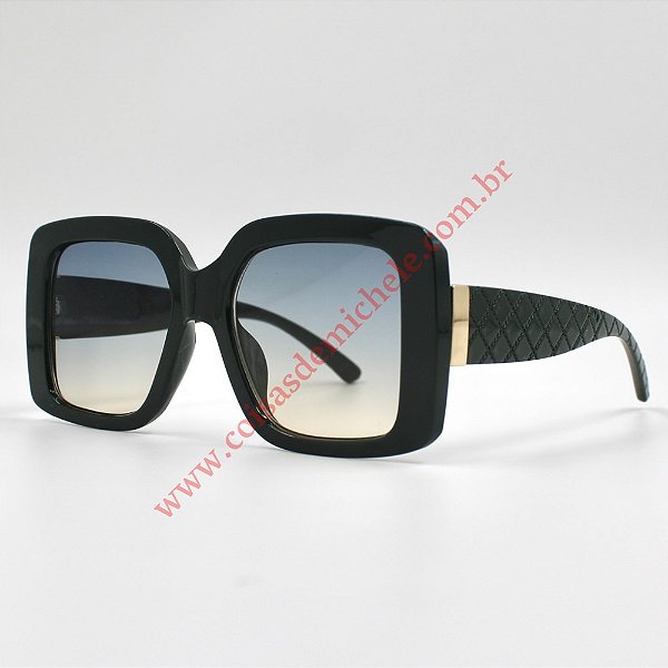 @ Óculos de sol Aurora verde degrade