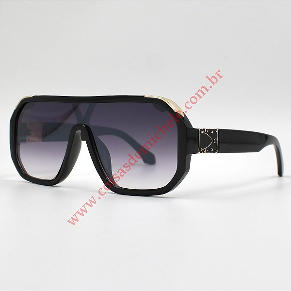 @ Óculos de sol Santiago preto degradê Unissex