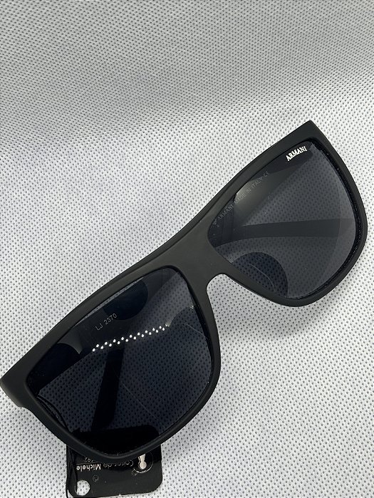 @ Óculos de sol quadrado preto ARM