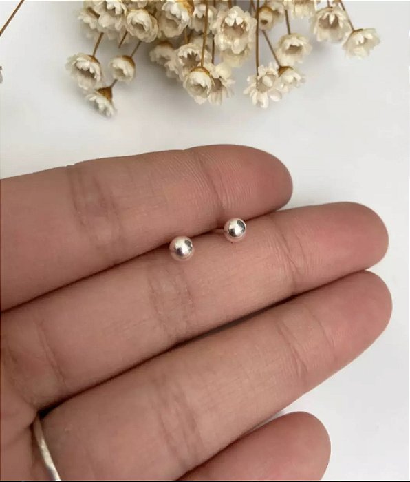 @ Brincos caroço de quiabo - Prata 925