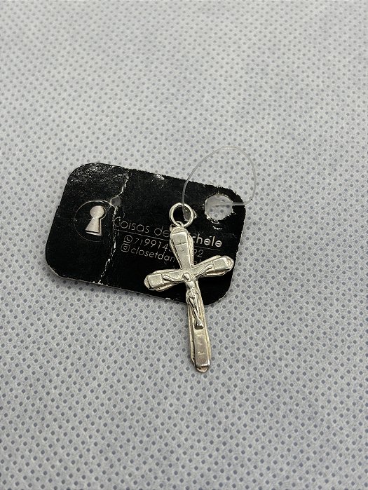 @ Pingente crucifixo - cruz  - Prata 925