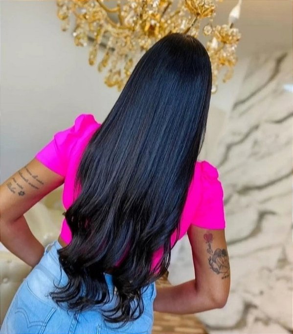 Cabelo Vietnamita Castanho Super Double Draw Premium 100G