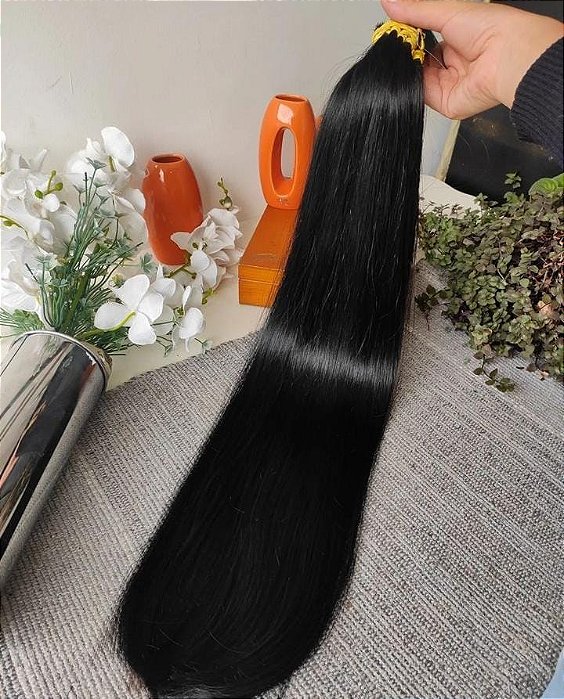 Cabelo Brasileiro Regional Liso Castanho 100G