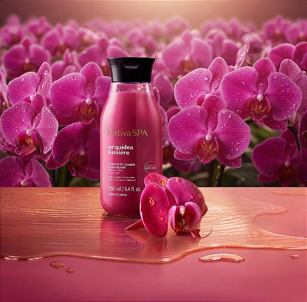 Sabonete Líquido Orquídea Lumière 250ml O Boticário