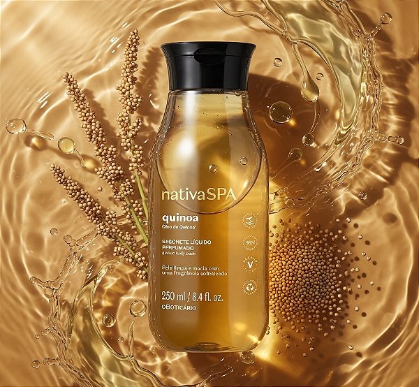 Sabonete Líquido Nativa Spa Quinoa 250ml