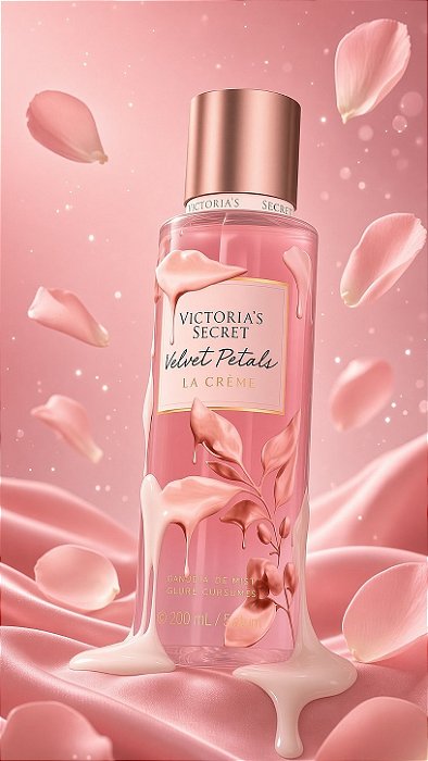 Body Splash Victoria's Secret Velvet Petals Lá Creme 250ml