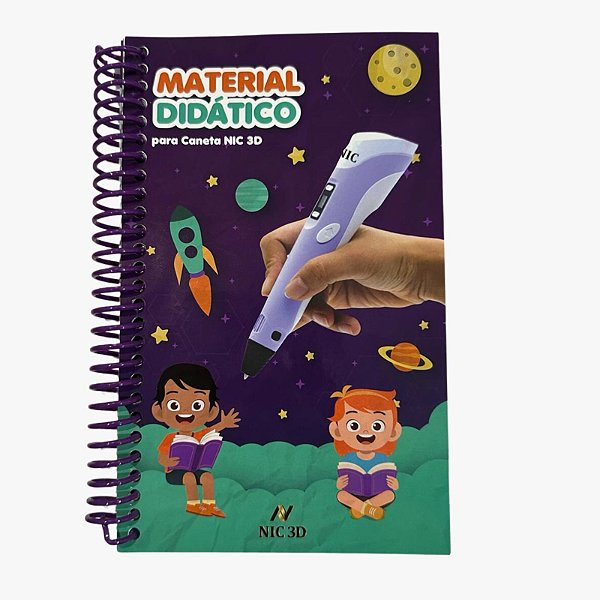 Caderno Didático para Caneta 3D - NIC 3D - 1ª edição