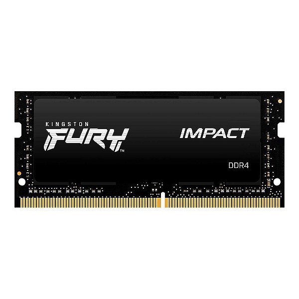 Memoria Kingston Fury Black Impact 16Gb Ddr4 3200Mhz Notebook
