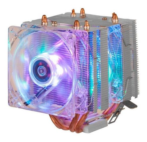 Cooler Duplo 6 Leds Argb Universal Intel/Amd Dex Dx-9206W