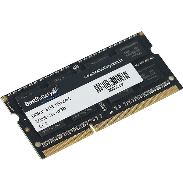 Memoria Ddr3L Notebook 8Gb 1600 Best Battery