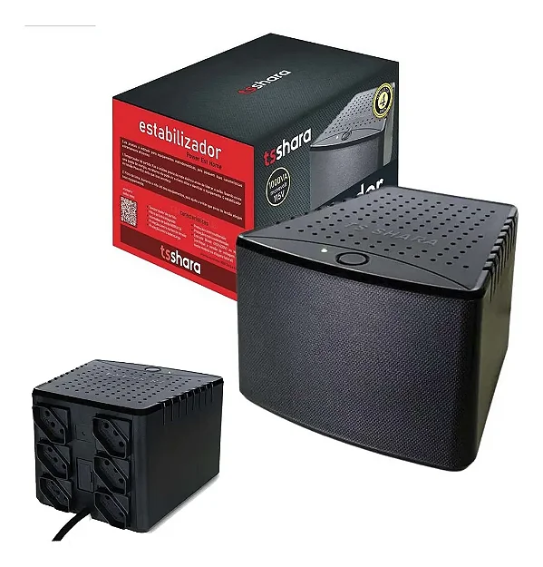 Estabilizador 1000va Powerpro E-bivolt / S-115 Ts Shara 9007