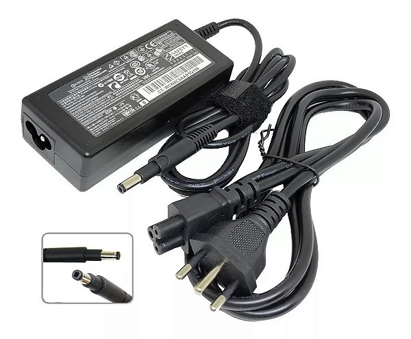 Fonte Para Notebook Ultra Hp Compaq Sony 19,5V 3.33A 4,8*1,7mm