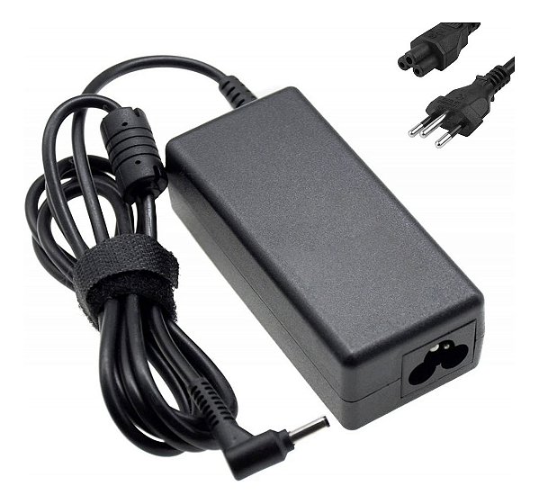 Fonte Carregador Notebook Philco Cce Hp Compaq CQ-27 PH-01 19V 2.1A 3,5*1,35mm