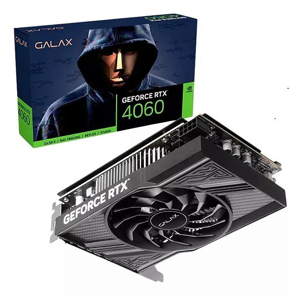 Placa De Vídeo Nvidia Galax Geforce Rtx 4060 8gb Gddr6 