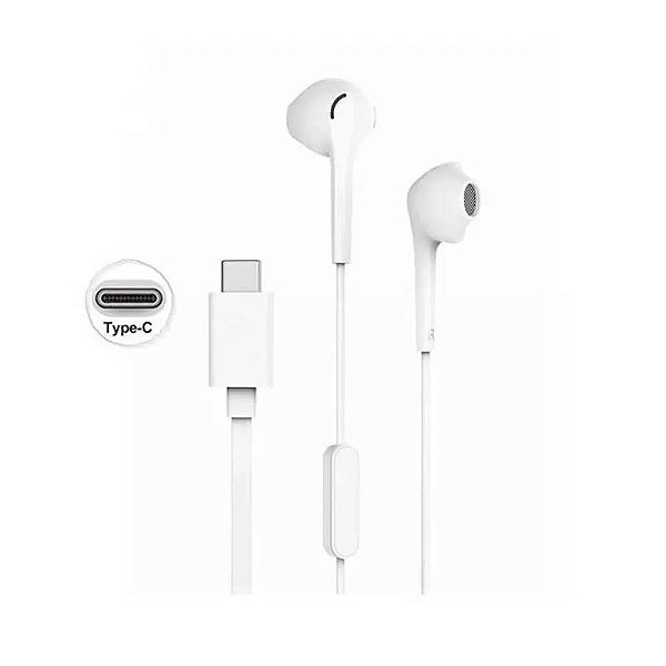 Fone De Ouvido C/ Microfone Usb-C Shinka