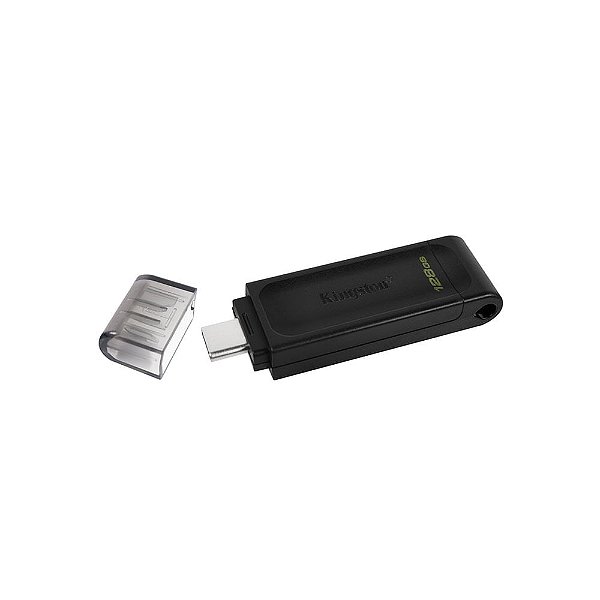 Pen Drive 128 Gb Kingston  Data Traveler 70 Dt70 3.2 Tipo C